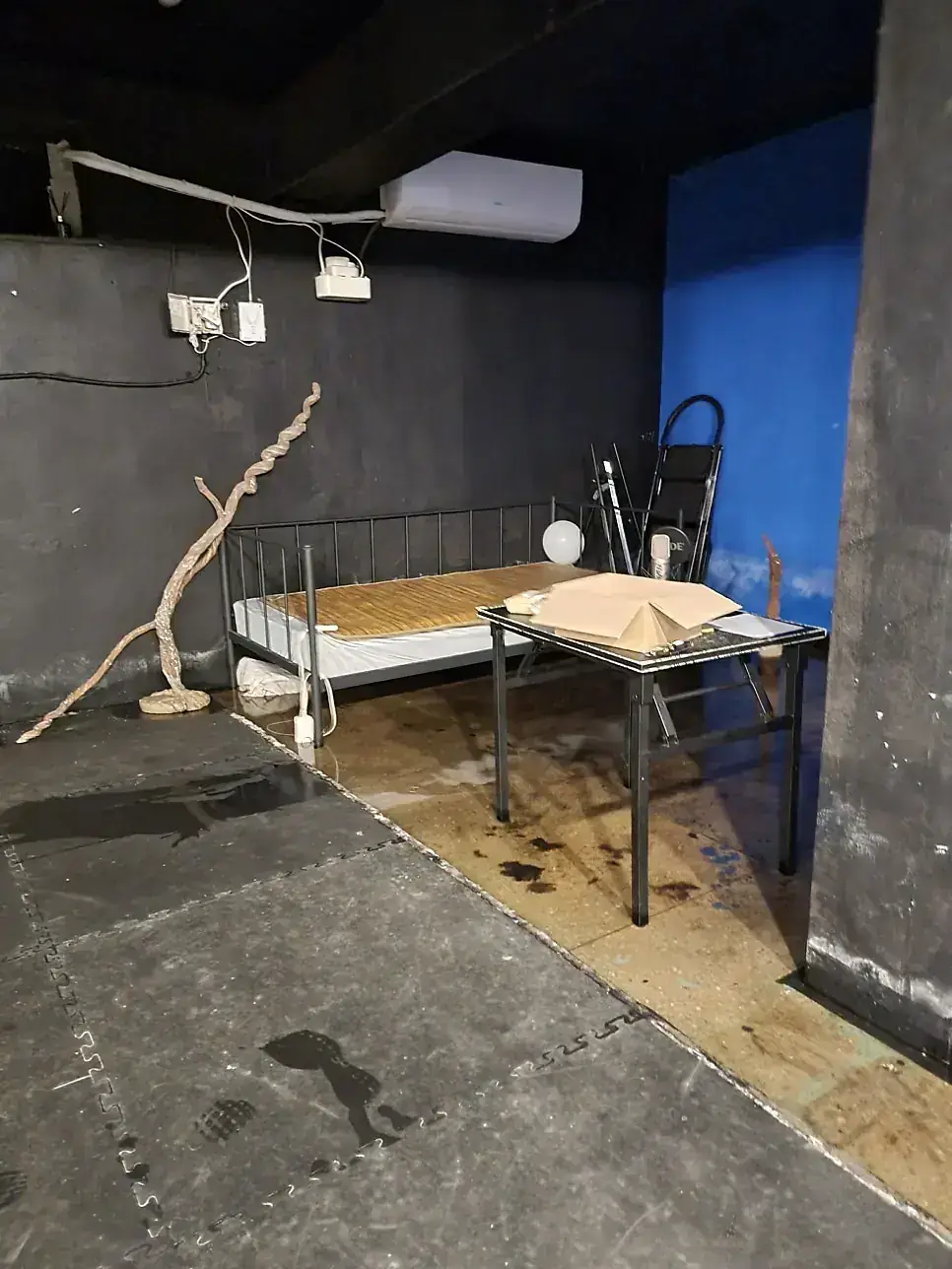 서울 송파구 침수복구 현장 사진 3 — 송파 가락동 지하 연습실 침수청소