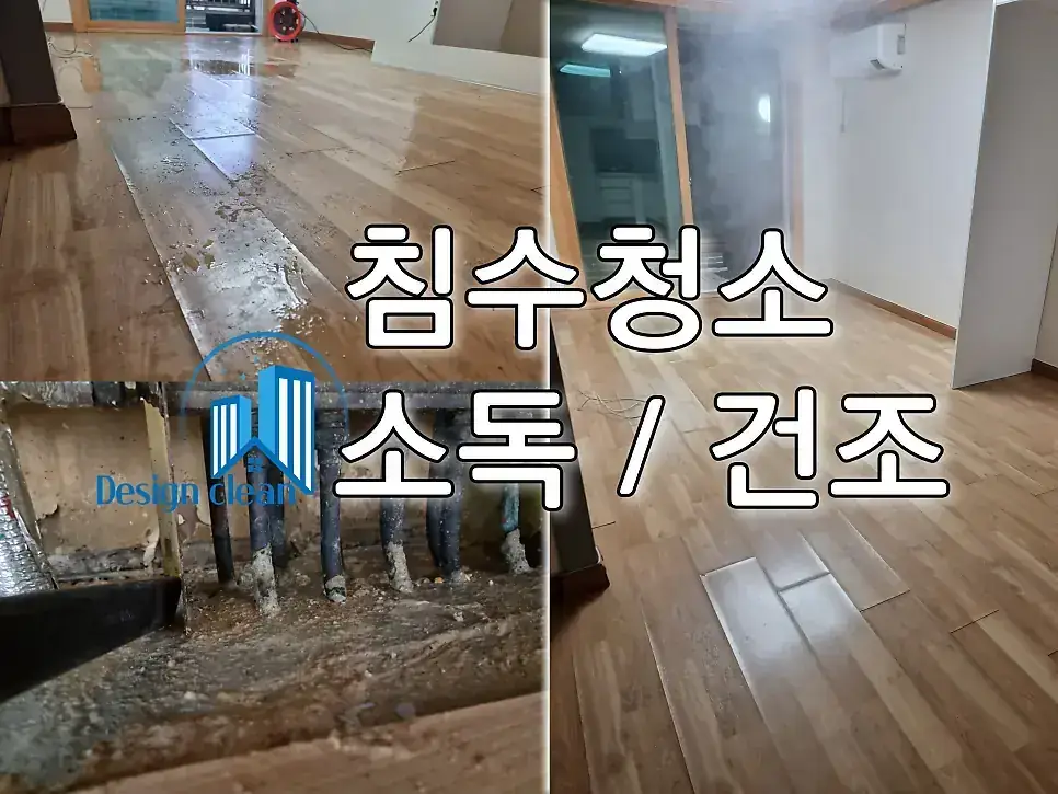 서울 영등포구 침수복구 — 영등포 아파트 배관 역류 침수청소