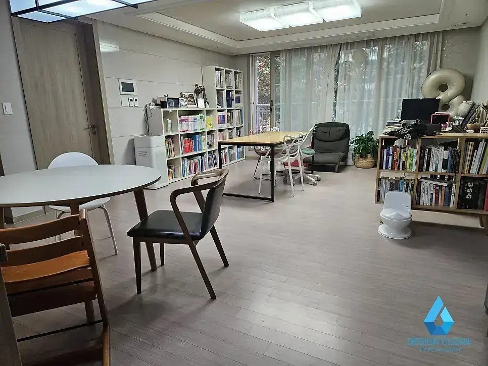 성남시 침수복구 현장 사진 13 — 성남 아파트 세탁실 배관 역류 침수청소