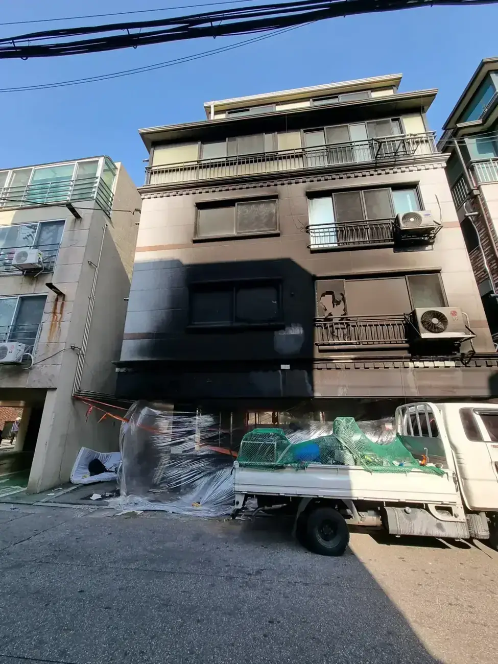 서울 송파구 화재복구 현장 사진 8 — 송파 빌라 화재청소·잿더미 복구