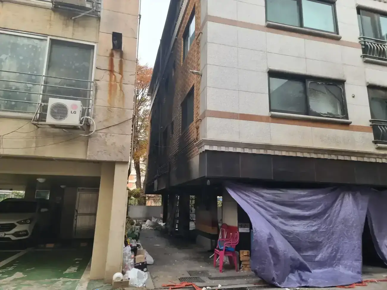 서울 송파구 화재복구 현장 사진 12 — 송파 빌라 화재청소·잿더미 복구