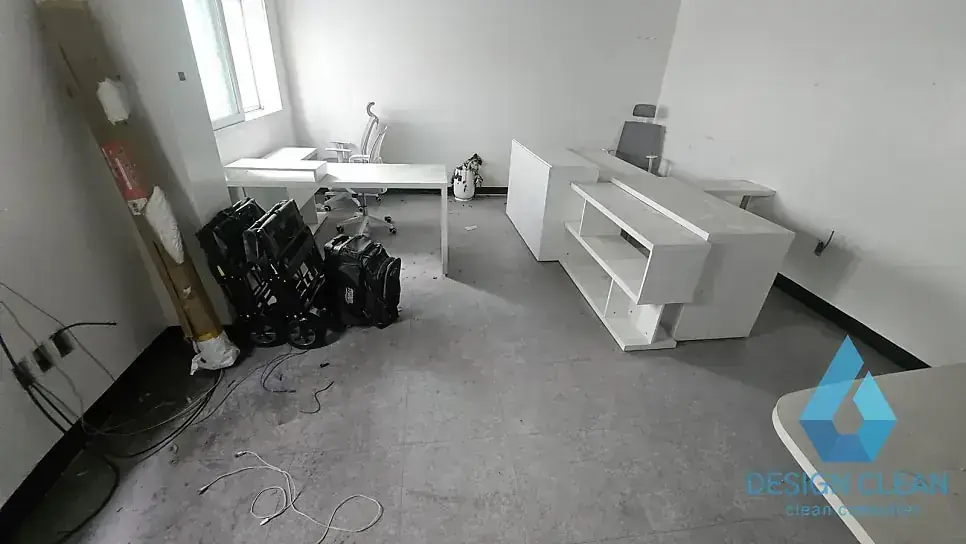 성남시 분당구 화재복구 현장 사진 4 — 판교 사무실 화재 분진 청소