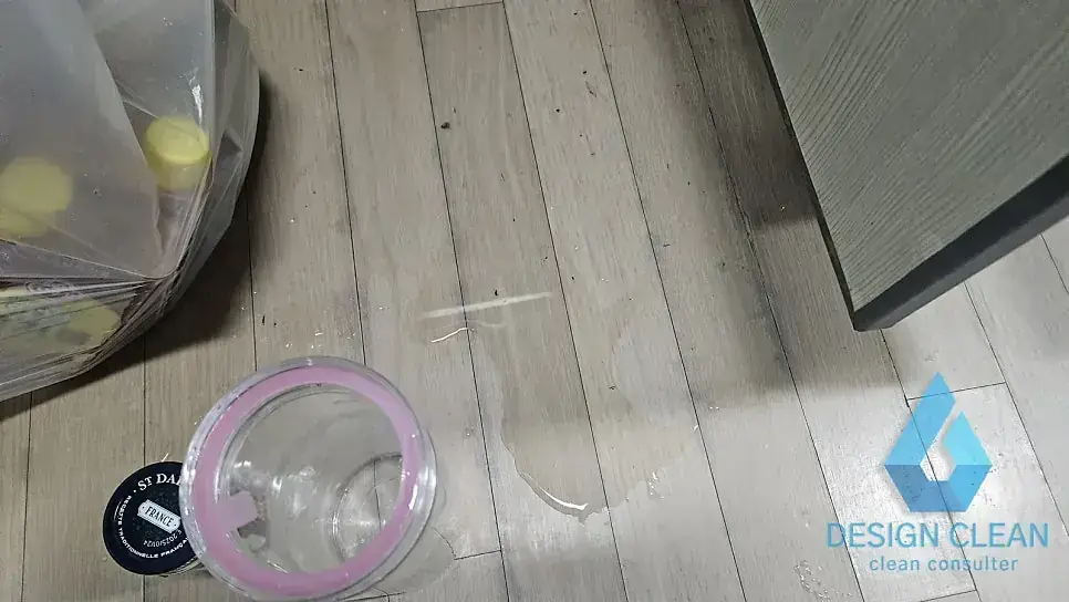 서울 송파구 침수복구 현장 사진 2 — 잠실 아파트 싱크대 역류 침수청소