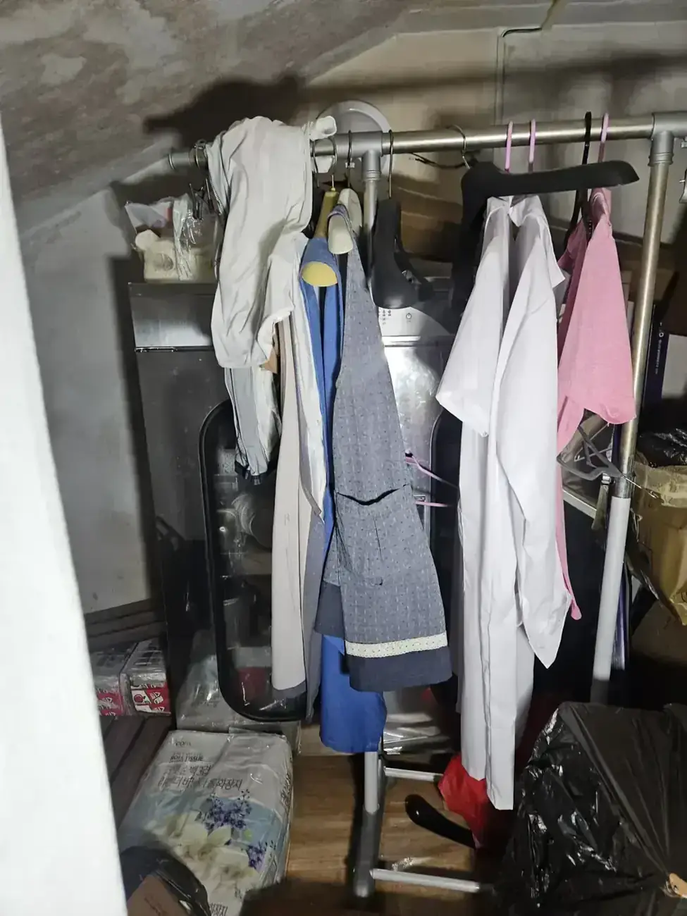 서울 강남구 침수복구 현장 사진 1 — 삼성동 어린이집 식당 배관 역류 복구